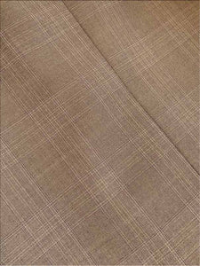 Pompey Collection - Men's Glen Plaid Dress Suit 2 Piece Regular Fit in Tan