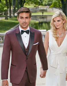 Maroon Prom Suit - Maroon Prom Tuxedo Suits - Maroon Wedding Tuxedo Mens Designer Wedding Tuxedo in Burgundy