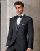 Mens Designer Parker Classic Wool Tuxedo in Black - Men's Tuxedo USA
