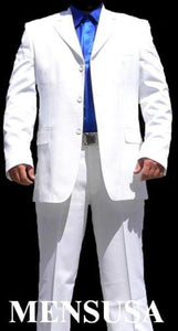 Joun Paul White 3 Buttons Super Cool Men s Suit