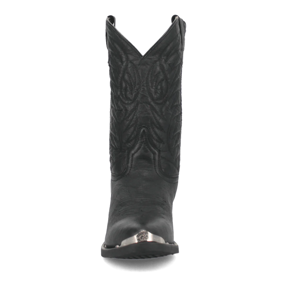 Laredo East Bound Black Pig Skin Leather Boots