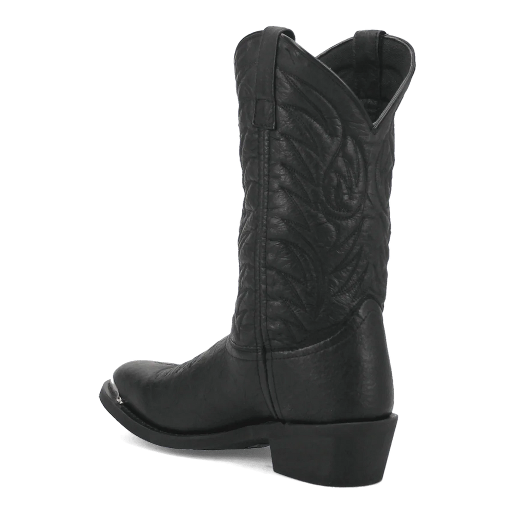 Laredo East Bound Black Pig Skin Leather Boots