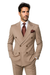 Light Brown with Brown Pinstripe Color by Rossiman