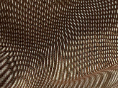 Birdseye Pattern Modern Fit 3 Piece Khaki Suit with Contrast Trim