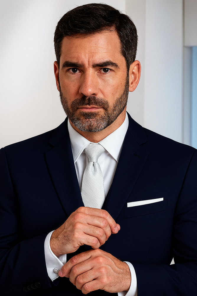 "Madison" Midnight Navy Suit Jacket (Separates)