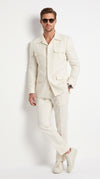 White Walking Suit