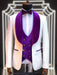 Purple Prom Suit - Purple Prom Outfit -Purple Premium Paisley Tuxedo - Men's Tuxedo USA