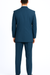 Men’s Saphire Steel Blue 3-Button Suit