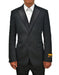 Mens 2 Button Notch Lapel Vested Tuxedo in Black - Men's Tuxedo USA