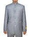 Mens 8 Button Mandarin Collar Tuxedo in Light Grey - Men's Tuxedo USA