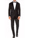 Mens 1 Button Slim Fit Shawl Tuxedo in Black - Mens Slim Fitted Tuxedo - Men's Tuxedo USA