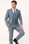 Blue Plaid Suit