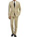 Mens Slim Fit Suit Beige - Men's Tuxedo USA