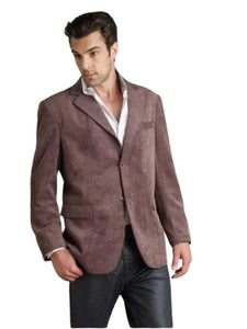 37750-Casual Sport Coat Men's Corduroy Brown Fashion Jacket