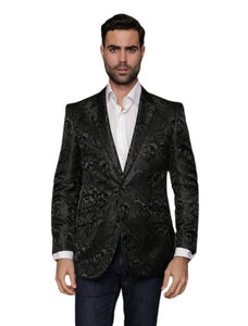 Big and Tall Tuxedo Mens Black Blazer On Sale Violet Blazer Sport coat Jacket