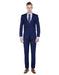 Mens Skinny Slim Suit Indigo Blue - Men's Tuxedo USA