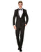 Mens Prom | Wedding Slim Fit Shawl Tuxedo Black - Mens Slim Fitted Tuxedo - Men's Tuxedo USA