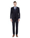 Mens Slim Fit Vested Suit Navy - Men's Tuxedo USA