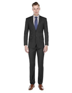 Mens Slim Modern Suit Charcoal Grey - Men's Tuxedo USA