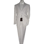 White 2 Button Tuxedo Super 150'S Fabric Suit