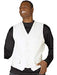 Men's White 5 Buttons V-Neck Fashion Dress Tuxedos Wedding Vest ~ Waistcoat ~ Waist coat