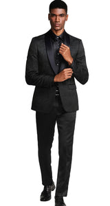 Mens Big and Tall Blazer - Big and Tall Black Sport Coat
