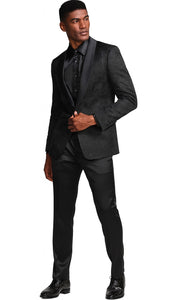 Mens Big and Tall Blazer - Big and Tall Black Sport Coat
