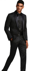Mens Big and Tall Blazer - Big and Tall Black Sport Coat