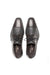 Mens Mezlan Cap-Toe Dress Lace-Up Blending Supple Textured Deerskin And Polished Calfskin With An Elegant Tassel Detail In Color Gray