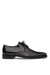 Mens Mezlan Cap-Toe Dress Lace-Up Blending Supple Textured Deerskin And Polished Calfskin With An Elegant Tassel Detail In Color Black