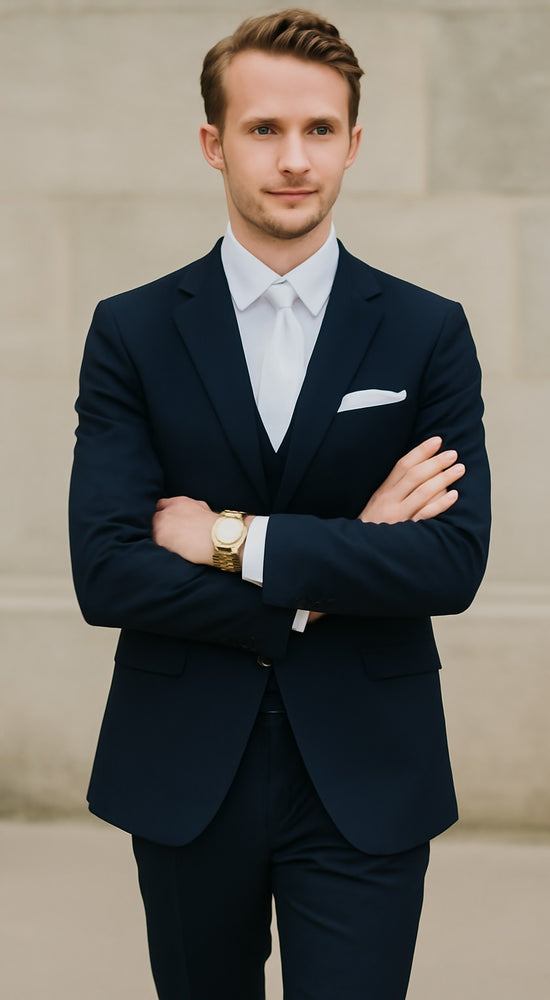 "Madison" Midnight Navy Suit Jacket (Separates)