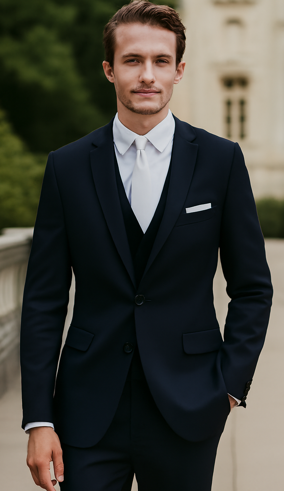 "Madison" Midnight Navy Suit Jacket (Separates)