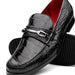 Marco_Di_Milano Milan Black Leather Loafers