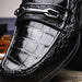 Marco_Di_Milano Milan Black Leather Loafers