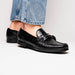 Marco_Di_Milano Milan Black Leather Loafers