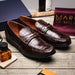 Marco_Di_Milano Milan Brown Leather Oxford