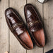 Marco_Di_Milano Milan Brown Leather Oxford
