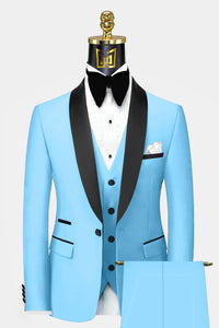 Blue and sale pink tux Baby Blue Prom Tuxedo (Copy)Baby Blue Tuxedo Suit | Baby Blue Prom Tuxedo