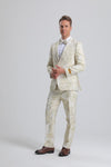 Ivory and Gold Tuxedo