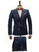Double Breasted Tuxedo Suit  - Slim fitted Suit -  Navy Suit - Shawl Collar - Men's Tuxedo USA