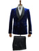 Double Breasted Tuxedo Suit  - Slim fitted -  Navy Suit - Shawl Collar - Men's Tuxedo USA
