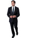 Mens Modern Wool Peak Tuxedo in Navy - Men's Tuxedo USA