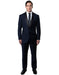 Mens Modern Fit Wool Shawl Tuxedo in Navy - Men's Tuxedo USA