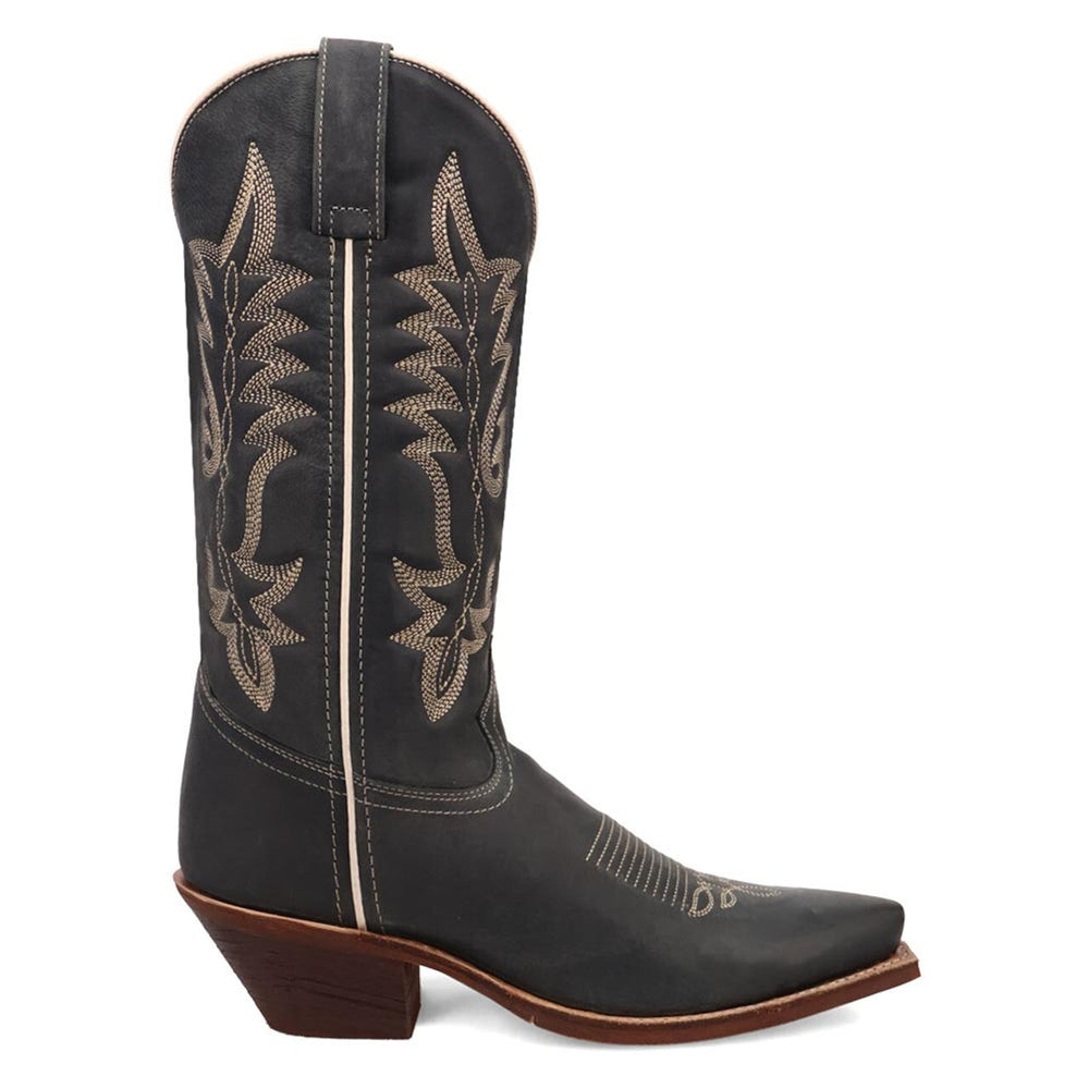 Laredo Carly Navy Leather Women Boots