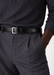 Belvedere "Ostrich Leg Belt" - Black Genuine Ostrich Shoe