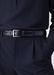 Belvedere Ostrich Leg Belt Shoe - Navy Blue Luxury