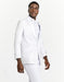 Mens Swirl and Diamond Prom Tuxedo Blazer in White - Men's Tuxedo USA