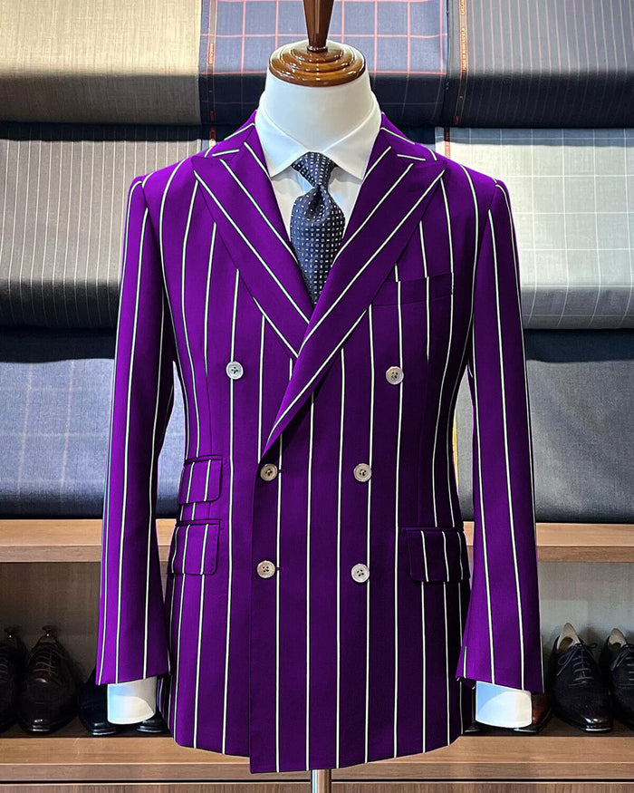 Mens Gangster Suit - 1920's Suit - Double Breasted Suit