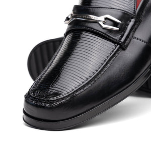 Marco Di Milano Ravello Black Leather Oxford Dress Shoe