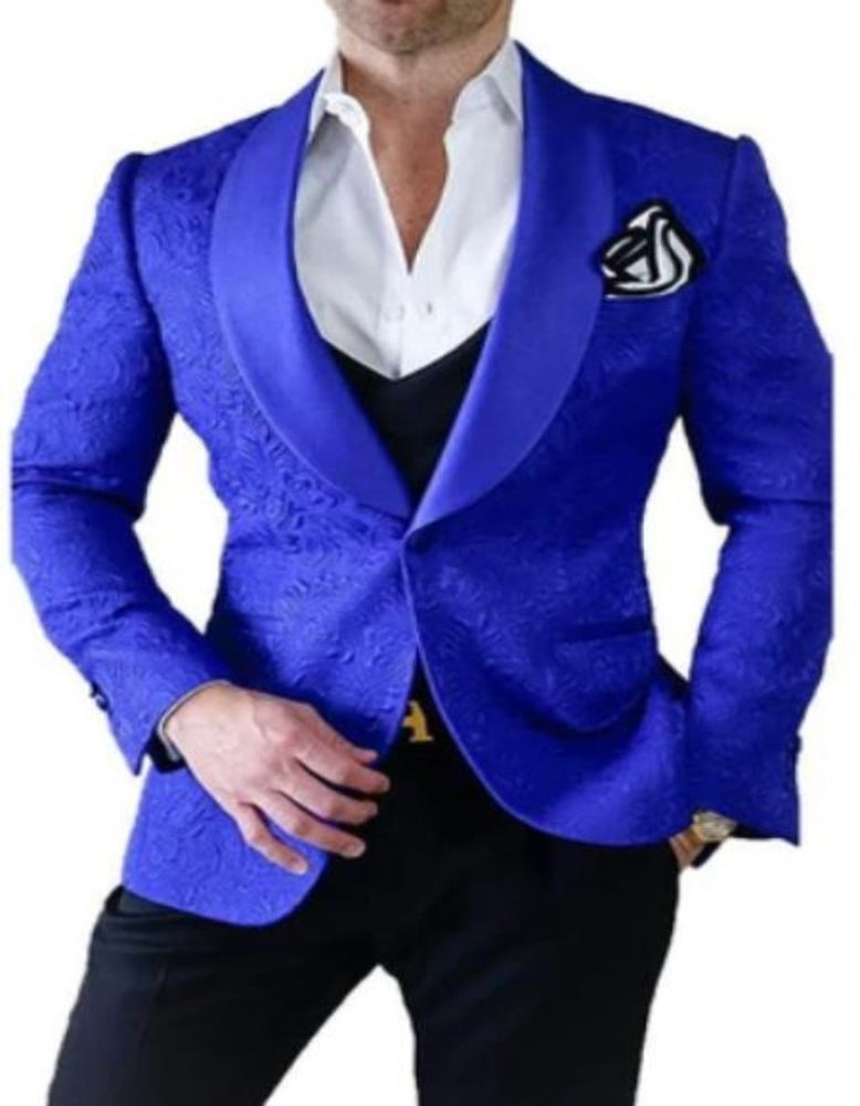 Blue Prom Suit For Men - Blue Homecoming Tuxedo  - Royal Blue